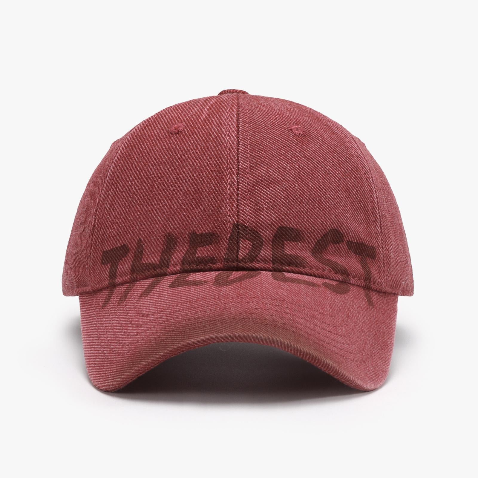 Wholesale Spring Letter Graffiti All-match Outdoor Curved Eaves Soft Top Baseball Hat